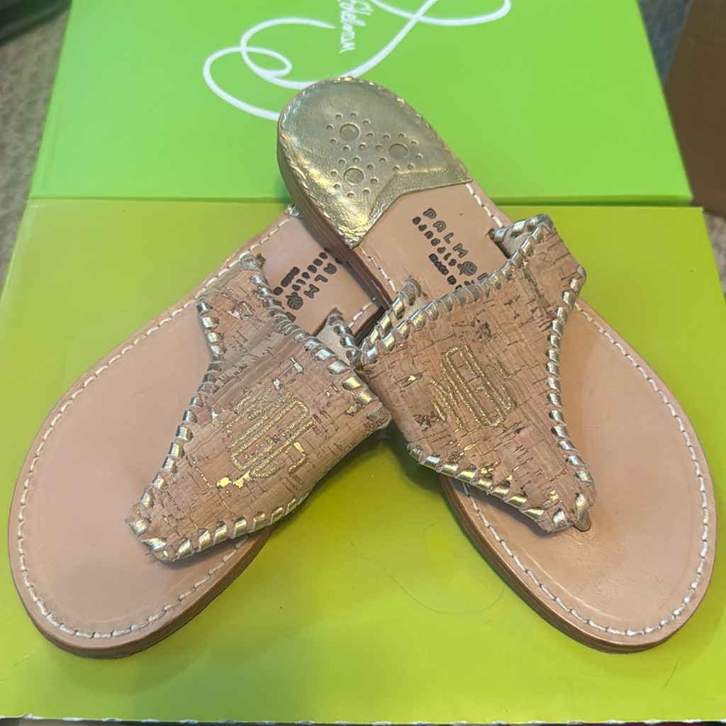 Euc Custom Palm Beach Sandals
